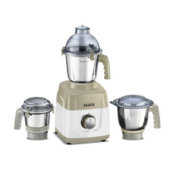 Sujata MG01 Mixer Grinder|1000 Watts Double Ball Bearing Motor|24000 RPM| Non-Stop 90 Mins Running|3 Jars including 1750ml Blender, 1000ml Grinder, 500ml Chutney Jar| (Black)
