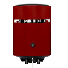 Faber Jazz 15L Vertical Storage Water Heater | Heating Indicator, 8 Bar Pressure, Titanium Glassline Coated Tank, Temper