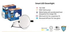 Philips Smart WiFi Aura LED Downlight (Wiz Connected) (Warm White to cool, B0F948MCGH)