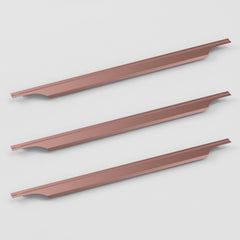 Plantex Profile Handle for Kitchen Cabinet/26 Inch Aluminium Drawer Profile Handle/Wardrobe Pull Handle for Home/Office/Hotel - Pack of 3 (Rose Gold) (Model APS-PF-1003)-1