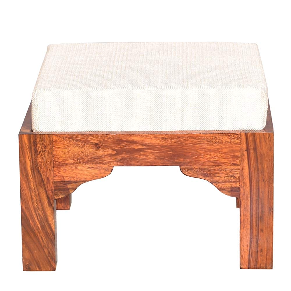 Solid Sheesham Coffee Table 4 Seater with Four Stool for Living Room Center Coffee Table for Bedroom,Cafe, Home