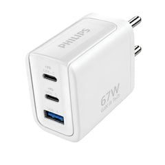 Philips DLP6331CW/94 Gen III Tech 67W Fast Charging Wall Charger (Alba White)