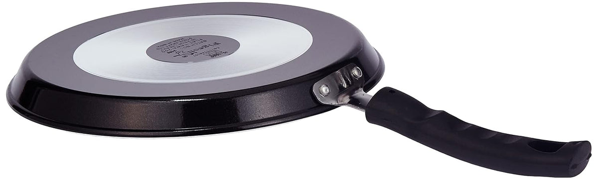 Pigeon by Stovekraft Aluminium Non-Stick Flat Tawa, Black