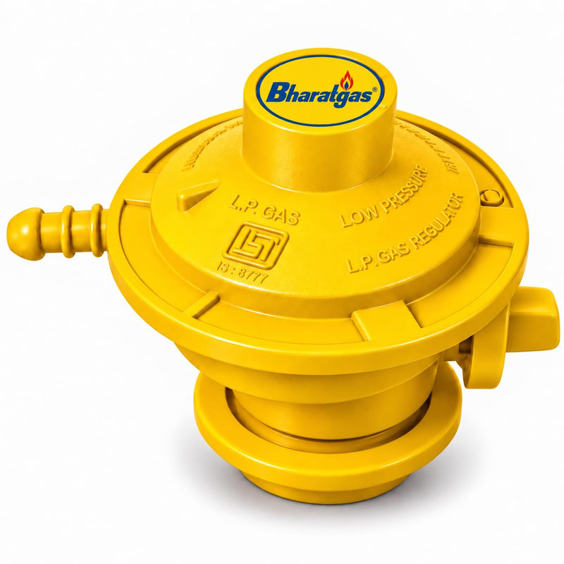 LPG Gas Regulator For Domestic Gas Cylinder | Low Pressure LPG Regulator | ISI Certified