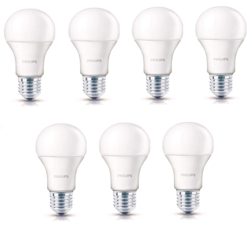 Philips 14-Watts e27 LED Yellow Bulb, Pack of 7