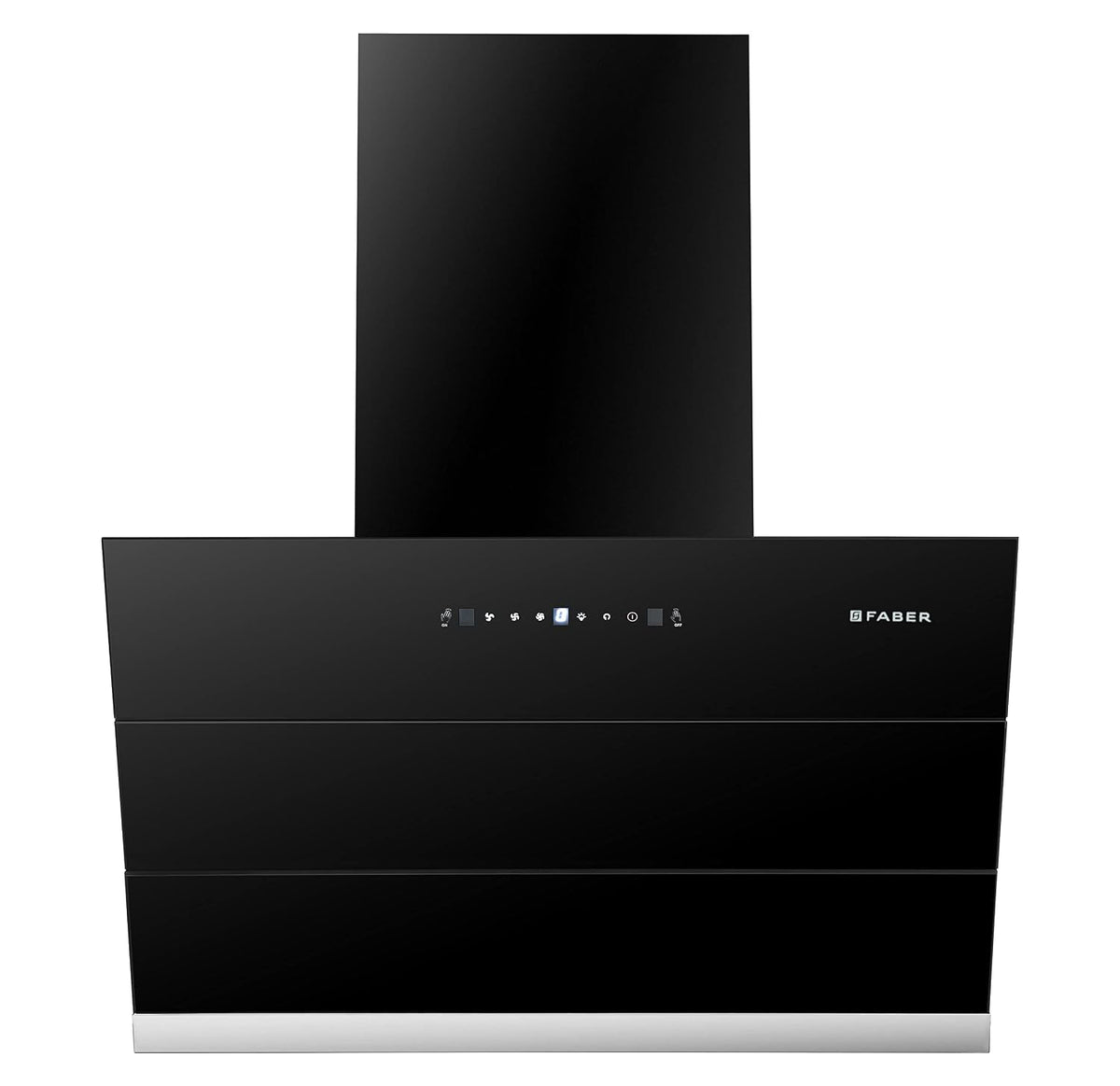 Faber 75 Cm 1350 M3/Hr Autoclean Slant Chimney, Filterless, Lifetime On Motor, 5 Yr Comprehensive Warranty, (Hood Zenith