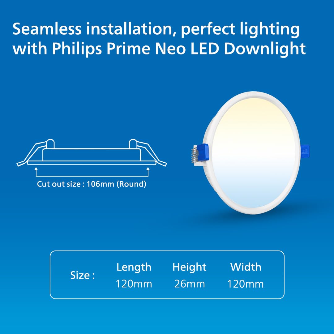 Philips 15W Round Wi-Fi Smart Led Ceiling Light for Home with Music Sync Function