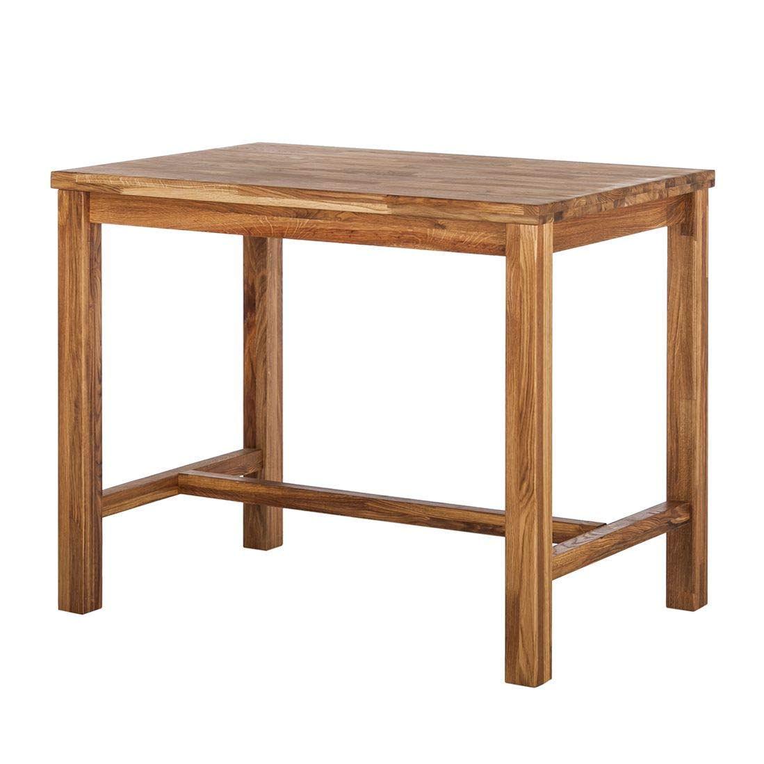 2 Seater Bar Table Only | Bar Table for Home | sheeshamWood, Natural Brown