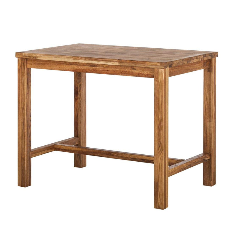 2 Seater Bar Table Only | Bar Table for Home | sheeshamWood, Natural Brown