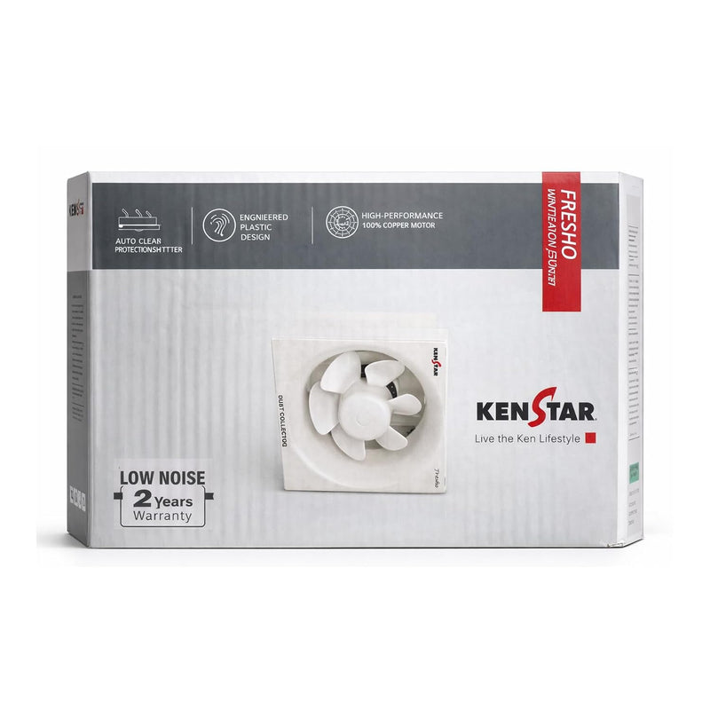 Kenstar Fresho 150 mm Ventilation Exhaust Fan (White)-1