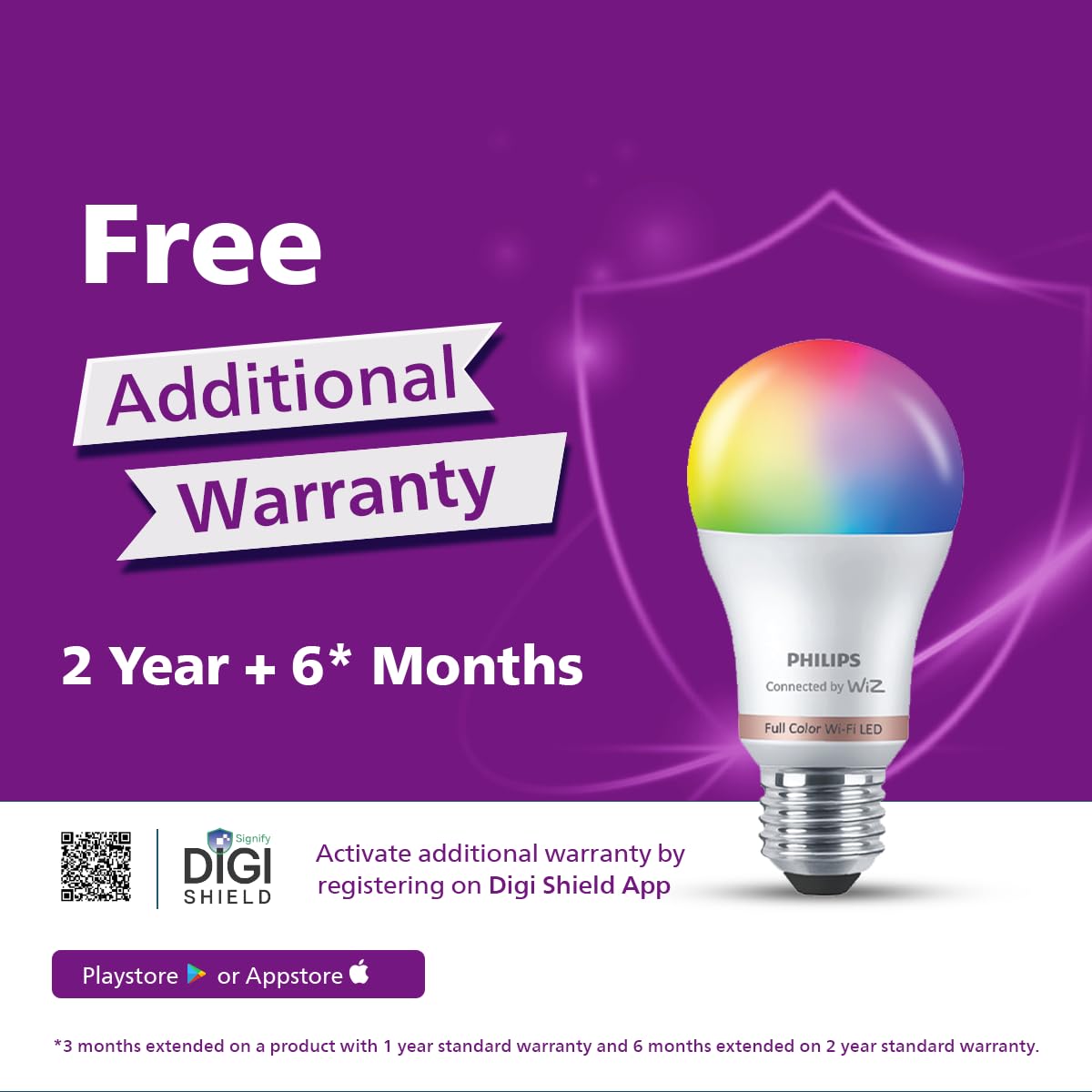 PHILIPS WiZ Neo 12W B22 Wi-Fi & Bluetooth LED Smart Bulb with Music Sync, Compatible with Amazon Alexa & Google Assistant, 16 Million Colours & Motion Sensing Technology | Pack of 1
