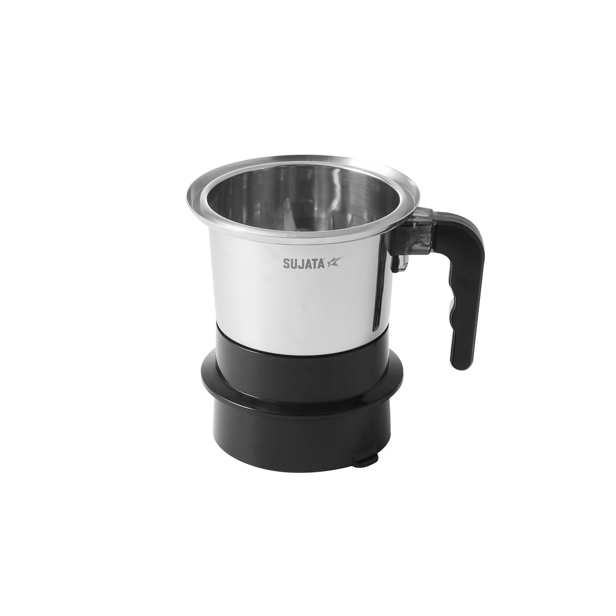 Sujata 500 ml Chutney Jar | Food Grade Stainless Steel Mixer Grinder Jar, Heavy Duty Metal