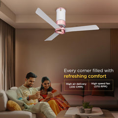 EcoLink AiroElevate 1200 mm Ceiling Fan (Silk White)-5