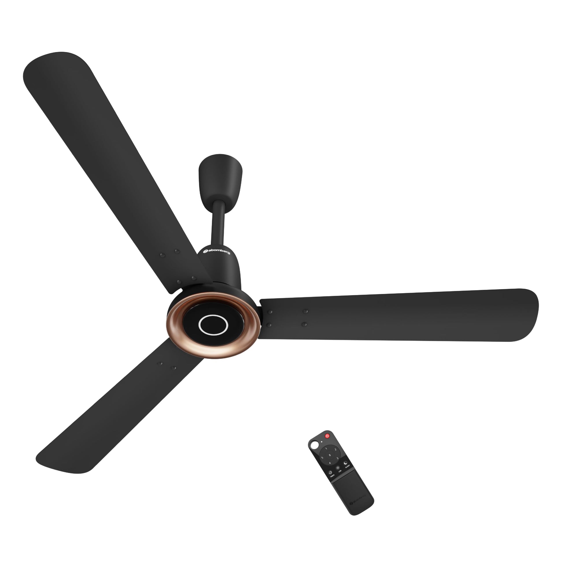 atomberg Studio Nexus Smart 1200mm BLDC Ceiling Fan with IoT & Remote Control | BEE 5-star | New Blade Design | High Air Delivery with Moonbeam Light | Low noise | 5 Year Warranty| Dark Walnut