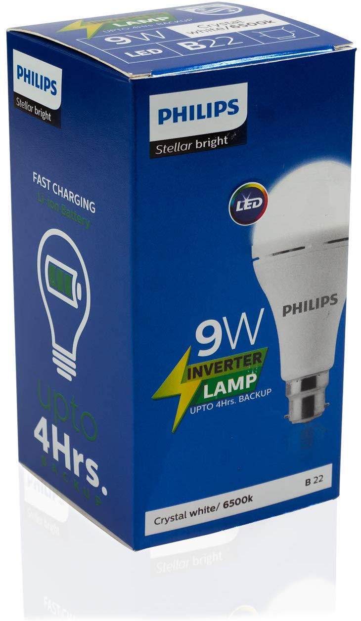 Philips B22 9-Watts Bulb Light, (Cool Day Light) Pack of 3
