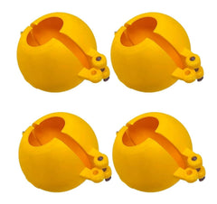 Dynore Plastic Small Laddu Making Mould, Laddu Maker,Mithai Maker Mould Sancha for Ganpati,Diwali, Janmashtmi and Other Festival for Indian Mithai-4 pc