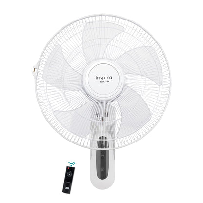 KUHL Inspira P1 | 400mm | BLDC Pedestal Fan with Remote | 5 wings | Touch Screen Control Panel | Height Adjustment | Tilt Mechanism, Swivel Function | Low Noise | White