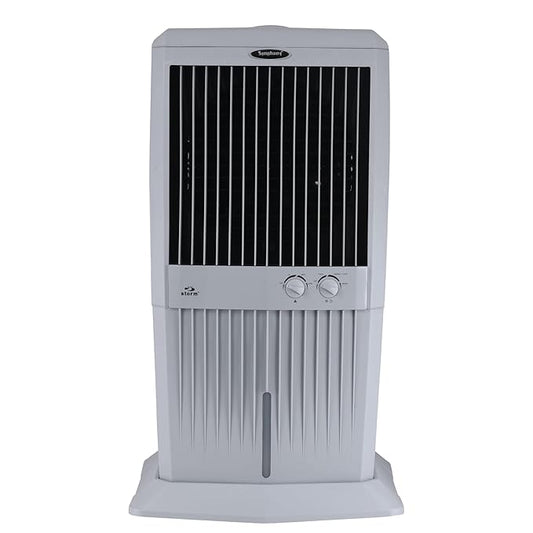 Symphony Storm 70 XL Desert Air Cooler For Home with Honeycomb Pads, Powerful Fan, i-Pure Technology and Low Power Consumption (70L, Grey)