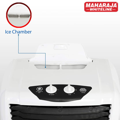 Maharaja Whiteline Frost Air 25 Air Cooler, 22 Litre, White & Grey (Co-165) Qty: 12