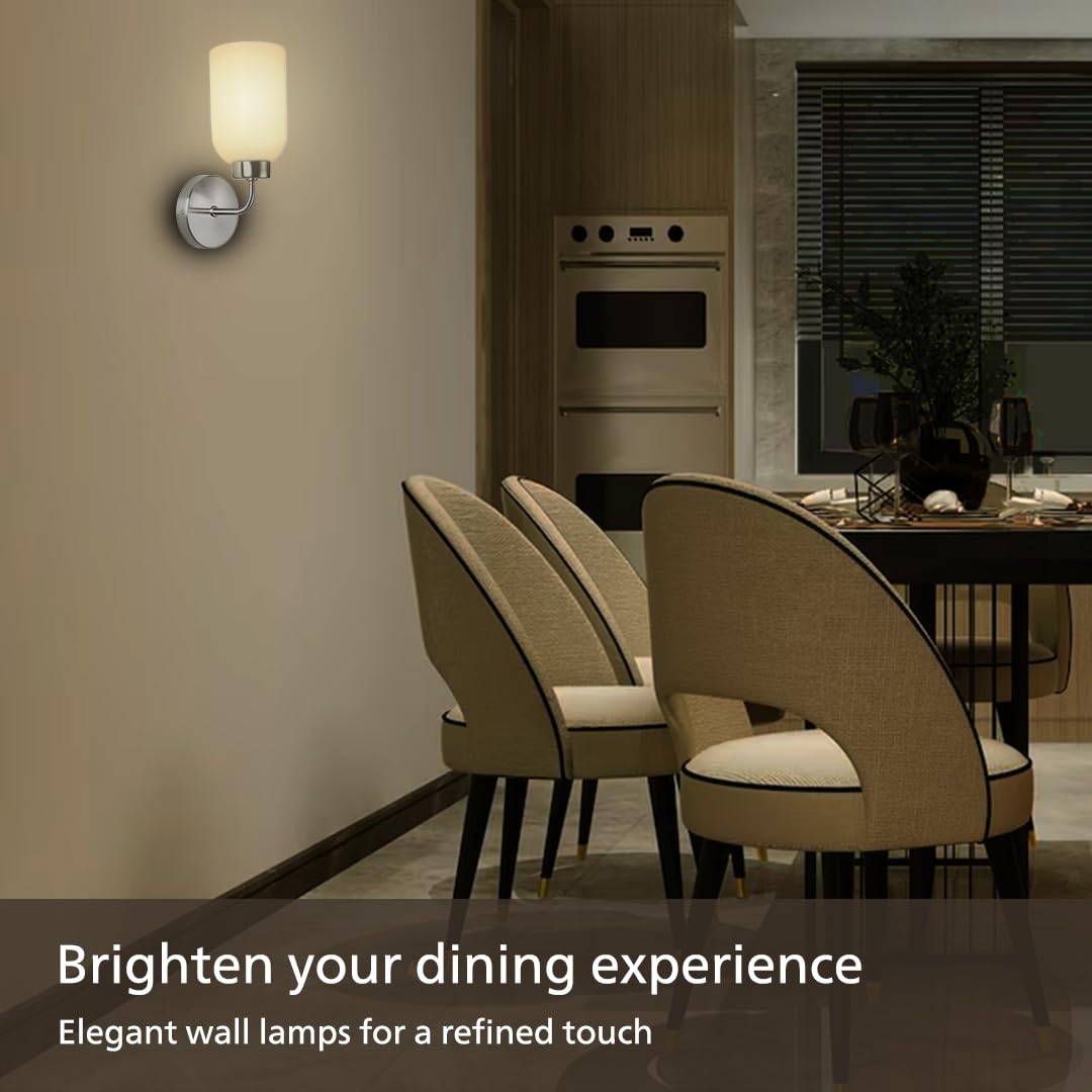 Philips Glow Nickel Wall Light