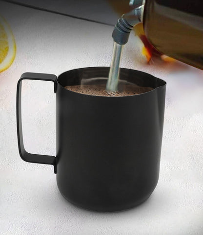 Dynore Stainless Steel Black Matt 800 ml of Milk Jug