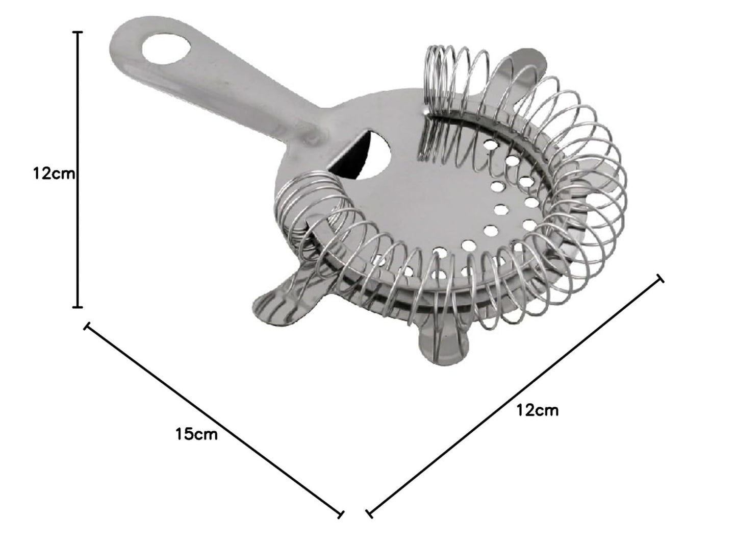Dynore Cocktail Stainless Steel Strainer