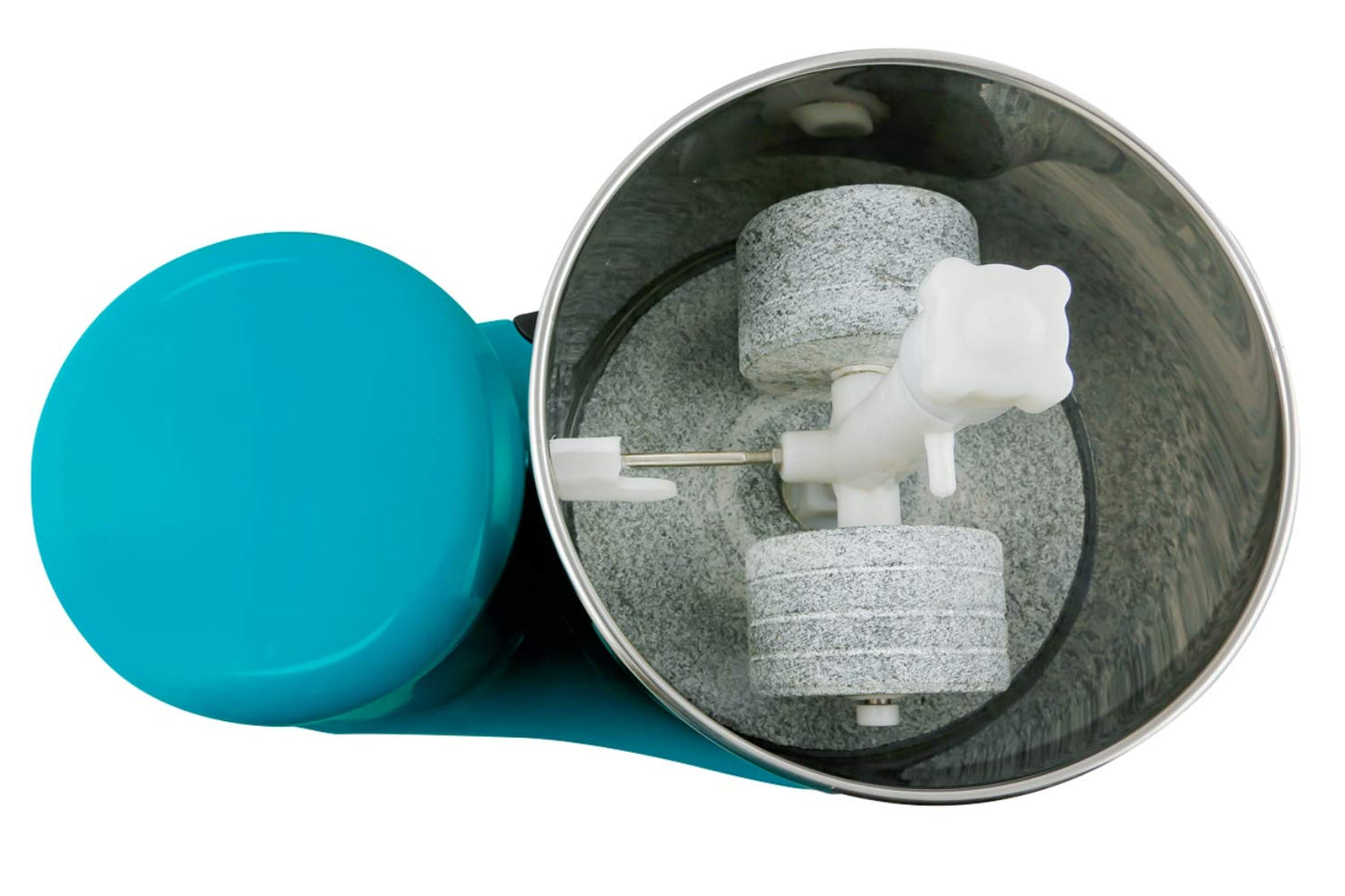 Ponmani Plastic Nano Tech - 2 Litre Table Top Wet Grinder (5Yrs Warranty), Turquoise