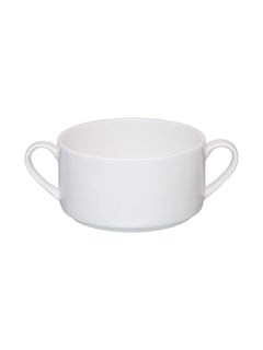Clay Craft Basics - Ceramic Checkered Hammered Soup Maggie and Noodle Cup, 460ml, 4 Pieces, Multicolour (Stacko Soup Bowl)