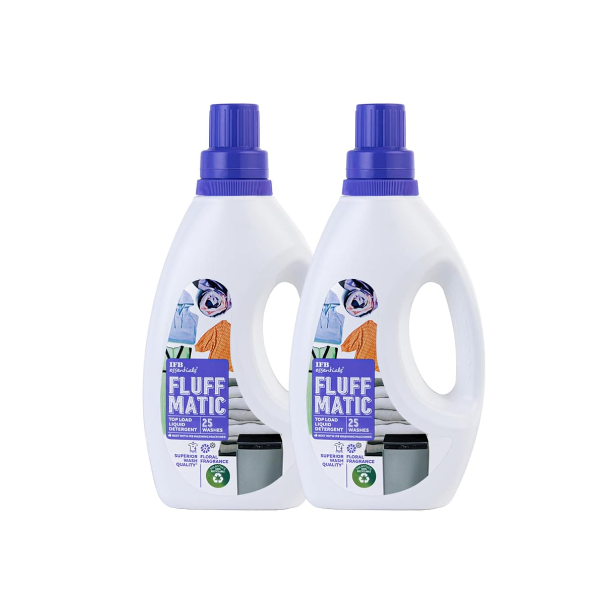 IFB Essentials Front Load Liquid Detergent - 880 ml