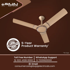 Bajaj Stylo 12S2 1200MM (48") Ceiling Fans for Home-6