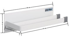 Plantex Magnetic Double Napkin Holder/Towel Holder/Towel Hanger for Kitchen/Bathroom/Bathroom Accessories- (White)-2