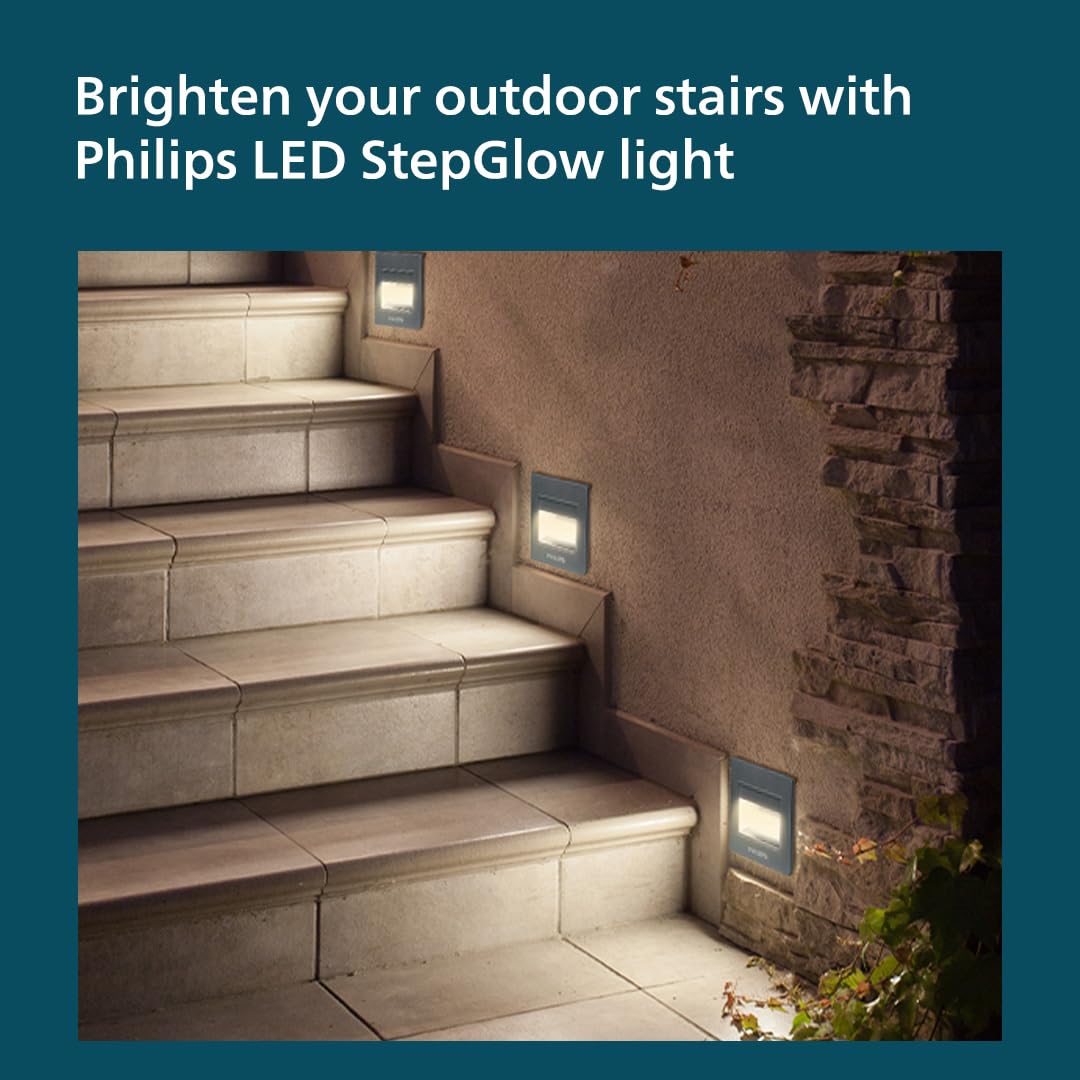 Philips 2W Decorative LED Step Light (Pack of 4)