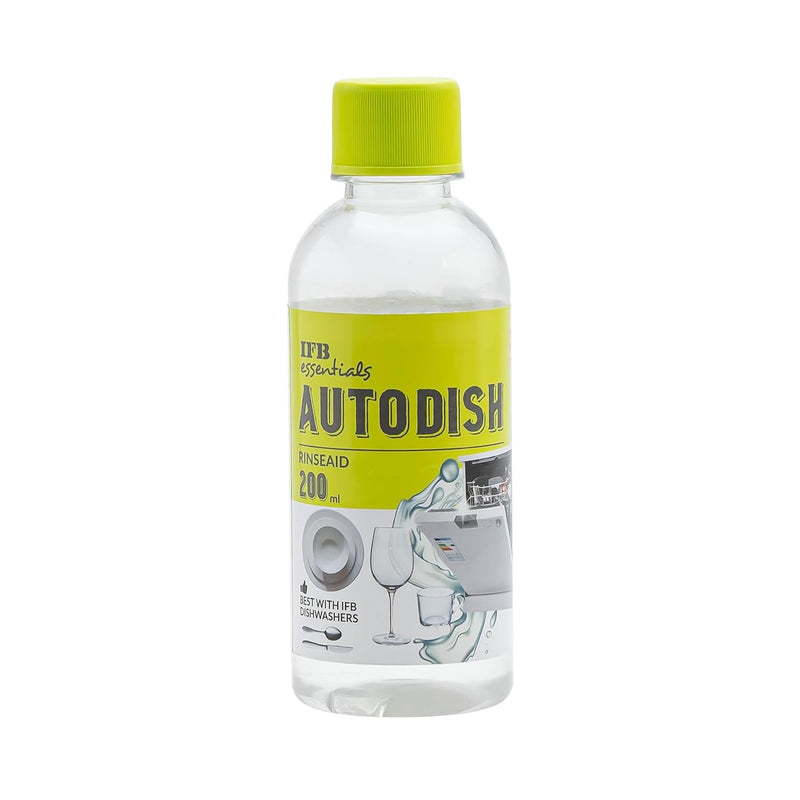 IFB Essentials Autodish Dishwasher Rinse Aid | Formulated by Dishwasher Experts | Spotless Shine & Faster Drying | Preve