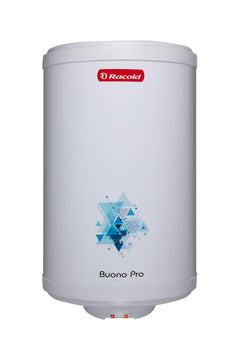 Racold Buono Pro NXG 15L ABS Body 5 Star Water Heater (Geyser) - 7 Yrs Tank Warranty, Corrosion Prevention With Superior Titanium Enameled Tank Coating, Suitable for Buildings, for elegant aesthetics