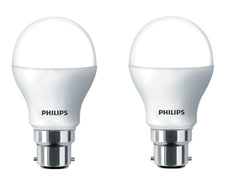 Philips 9W B22 LED Cool Day Light Bulb, Pack of 2, (929000249714_PK2)