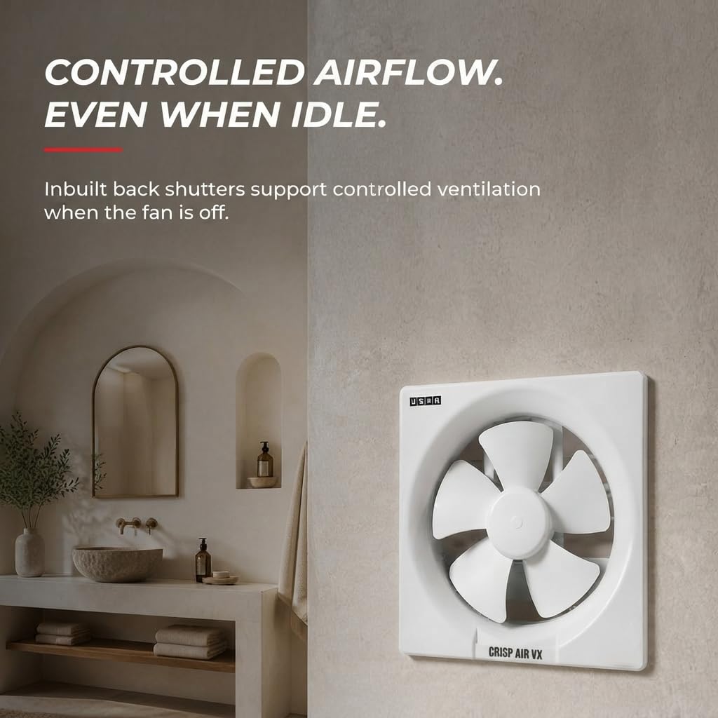 USHA CRISP AIR VX 150mm Exhaust Fan-5