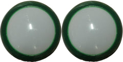 Philips Lighting India Plastic Base B22 Deco Ring Bulb (Forest Green, 8W) - Pack of 2
