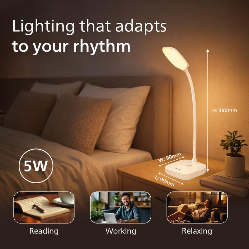 Philips 5W VION White LED Desk Light