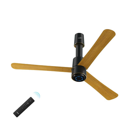 V-Guard Insight-G Premium BLDC Ceiling Fan For Home | 6 Speed Settings | 5-Star Energy Saving | Convenient Remote Control | High-Speed 100% Copper Motor | 1.2M (Choco Gold Wood)