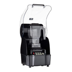 800AQ Commercial OMBLEND Professional Series Bar Blender – 3HP Motor, 36,000rpm, OmniShield Sound Enclosure, Black Color – Heavy Duty Blender for Smoothies, Shakes, Juices & More