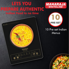 Maharaja Whiteline Superion 20 ST Induction Stove, 2000W - IC -115 (Black)