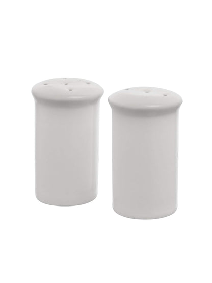 Clay Craft Basics White Ceramic Set/Salt and Pepper Shaker, White Ceramic
