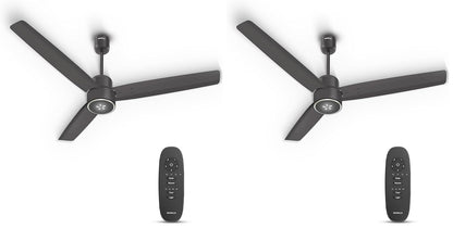 Havells FAB BLDC ULED Ceiling Fan 1200mm, 5 star, LED Speed Indicator, 380 RPM, Up to 65% Savings,Reverse Rotation,4 Speed Modes,Low Wattage 30W,Low Noise,Air Flow:225 CMM, 3 Year Warranty,Smoke Brown