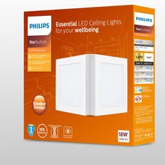 Philips 18-watt Square Star Surface (Warm White, B09SM23HPB)