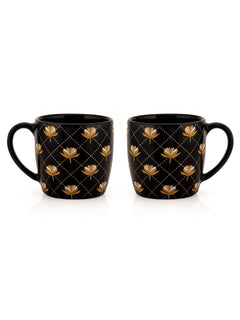 Clay Craft Fine Ceramic Tea/Coffee Cup Set of 6-200 ml Each (Pebble B301), Tea Cup Set of 6, Microwave & Dishwasher Safe, Mugs for Coffee, Cups Set of 6, Mug Set, Gift Set, Ideal for Gifting
