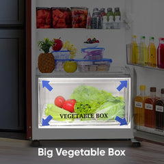 Sharp 197 L Direct Cool Single Door 2 Star Refrigerator (SJ-DF225N2-PRF)-2