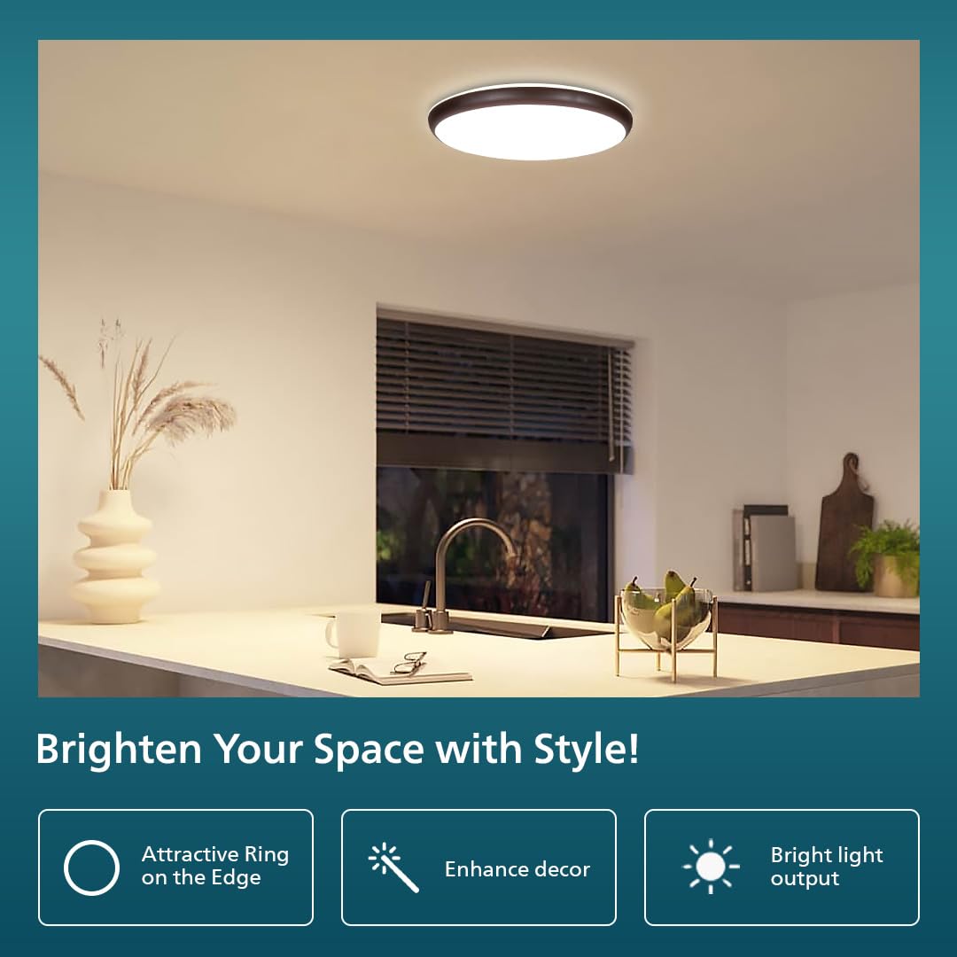 Philips 24W LED Surface Ceiling Light (Pack of 4)