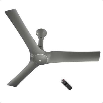 atomberg Aris Gladius Smart 1200mm BLDC Ceiling Fan with IoT & Remote | BEE 5-Star | Advance Air+ Technology | Silent Operation | Energy Efficient | Free Installation | 5 Year Warranty (Sand Grey)