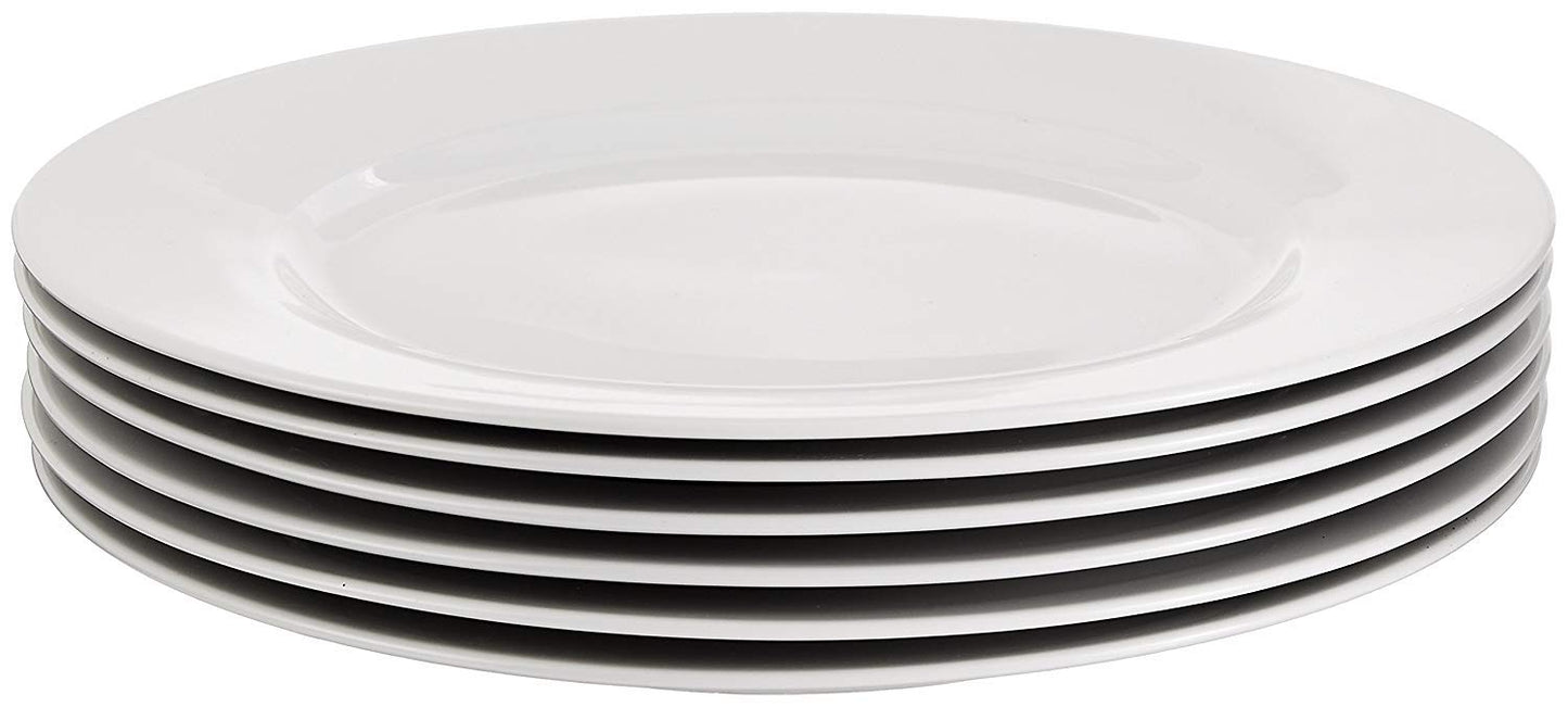 Clay Craft Basics 10.5 Inches Plain Dinner Plate Set of 4