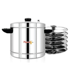 Pigeon Classic Stainless Steel Idli Cooker with Whistle Indicator